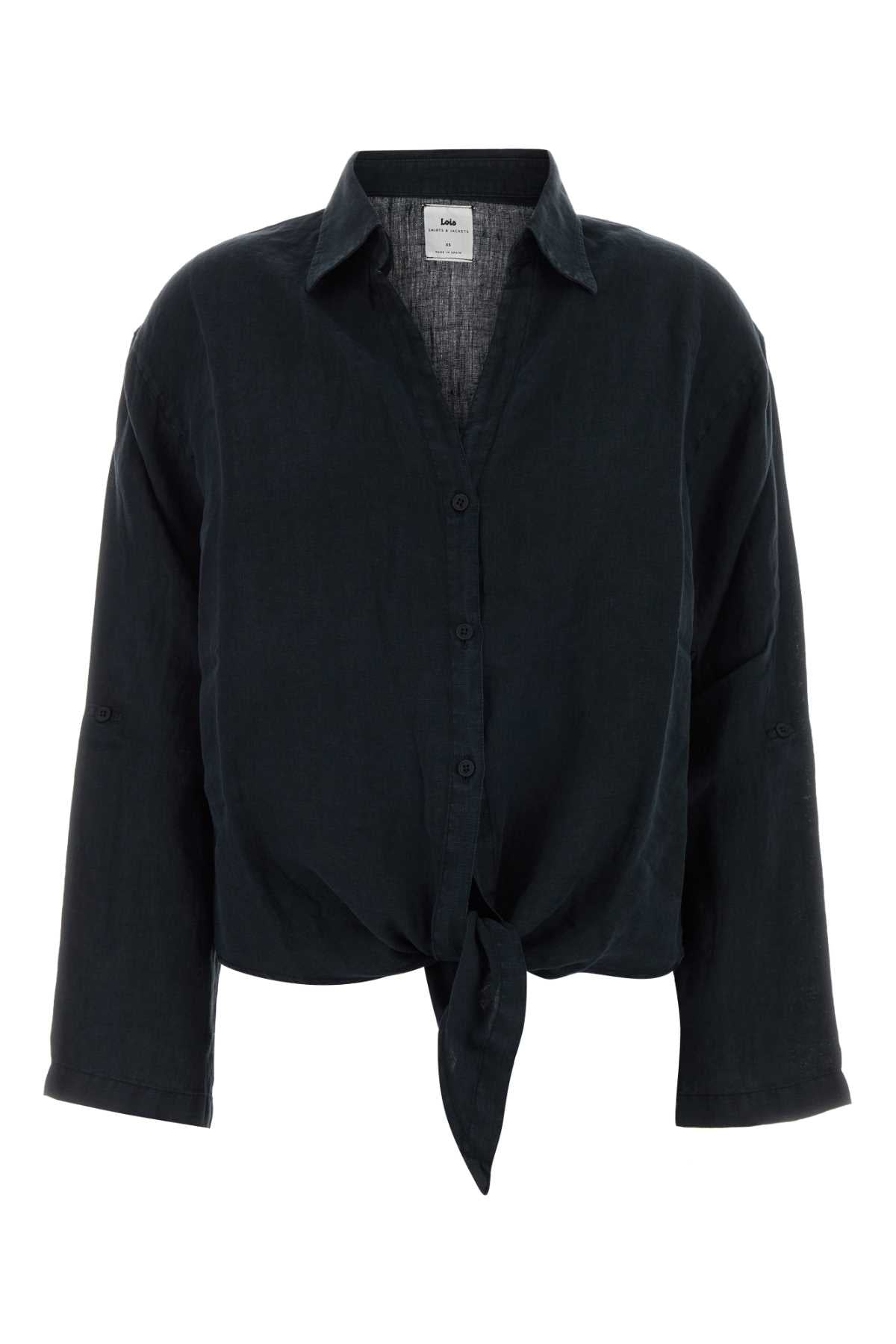 Lois Pia Shirt — Navy by Lois