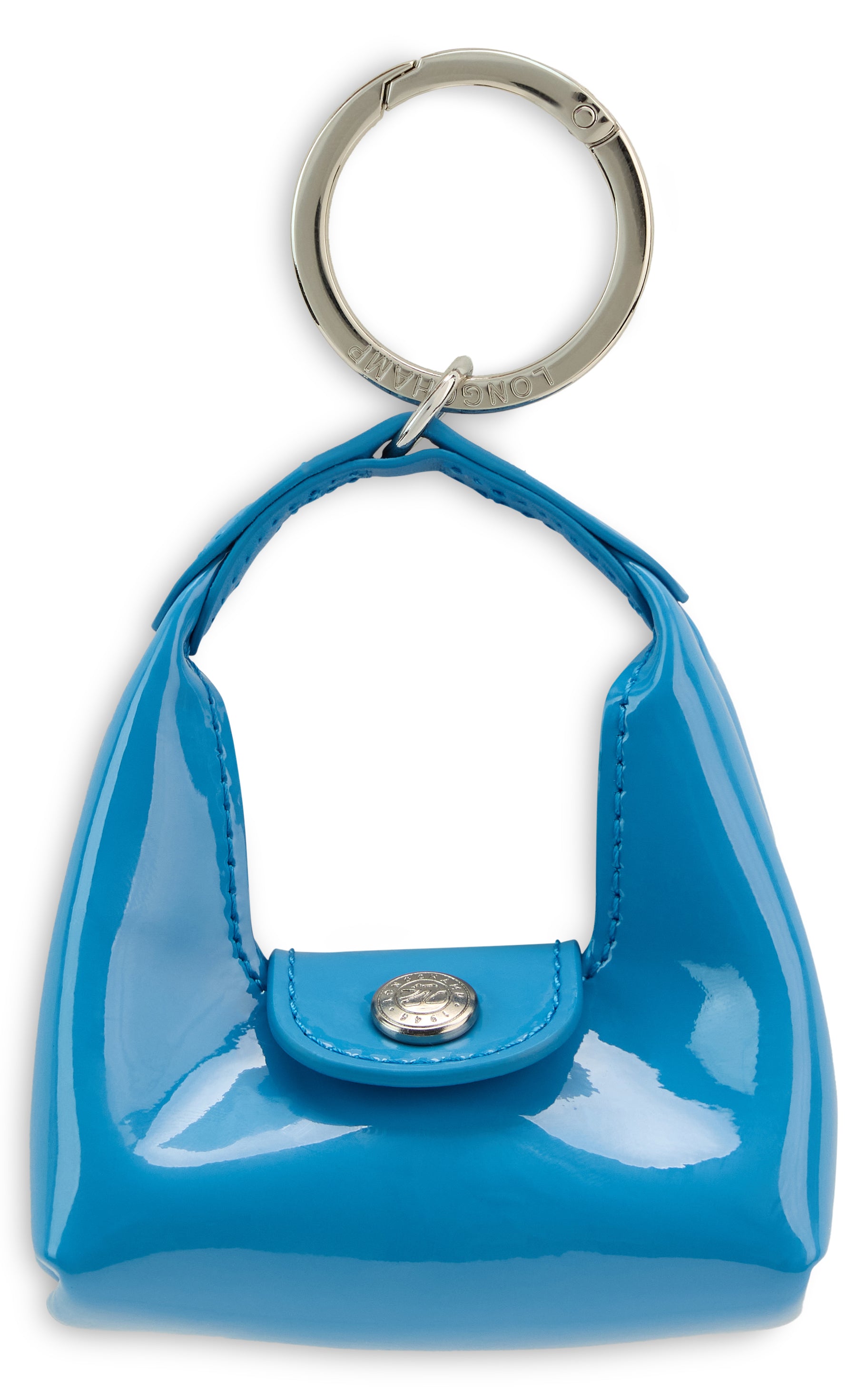 Longchamp Leather Bag — Blue, view 2