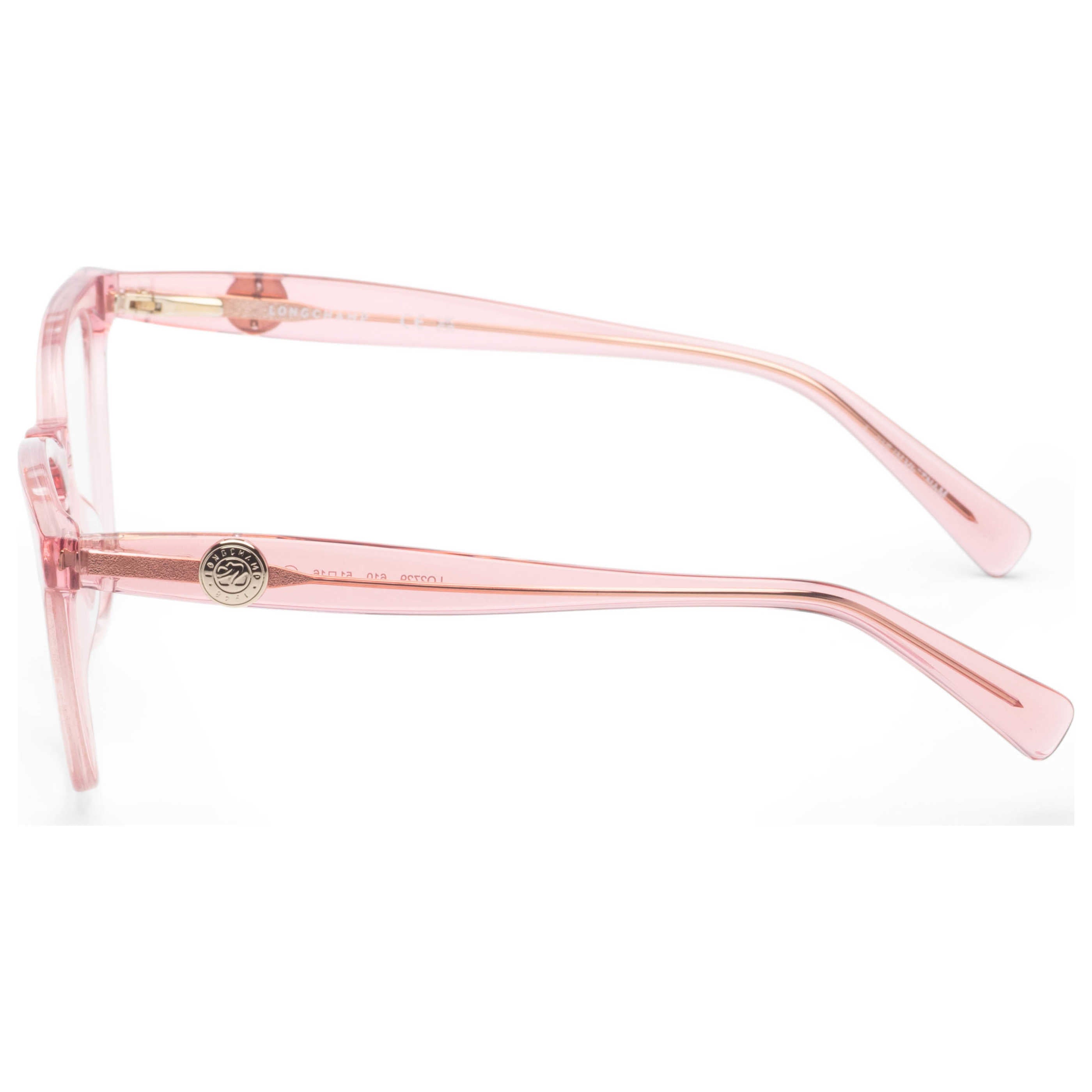 Longchamp LO2729610 Pink Acetate Eyeglasses — Pink, view 3