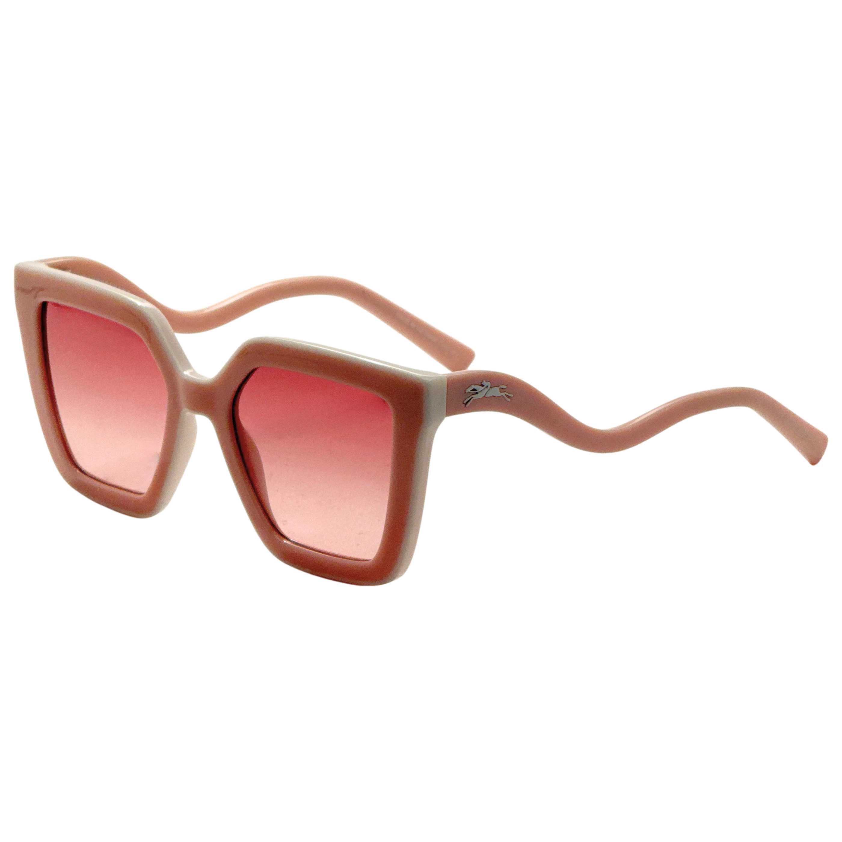 Longchamp LO792S61053 Gradient Rose-Tinted Sunglasses — Pink by Longchamp