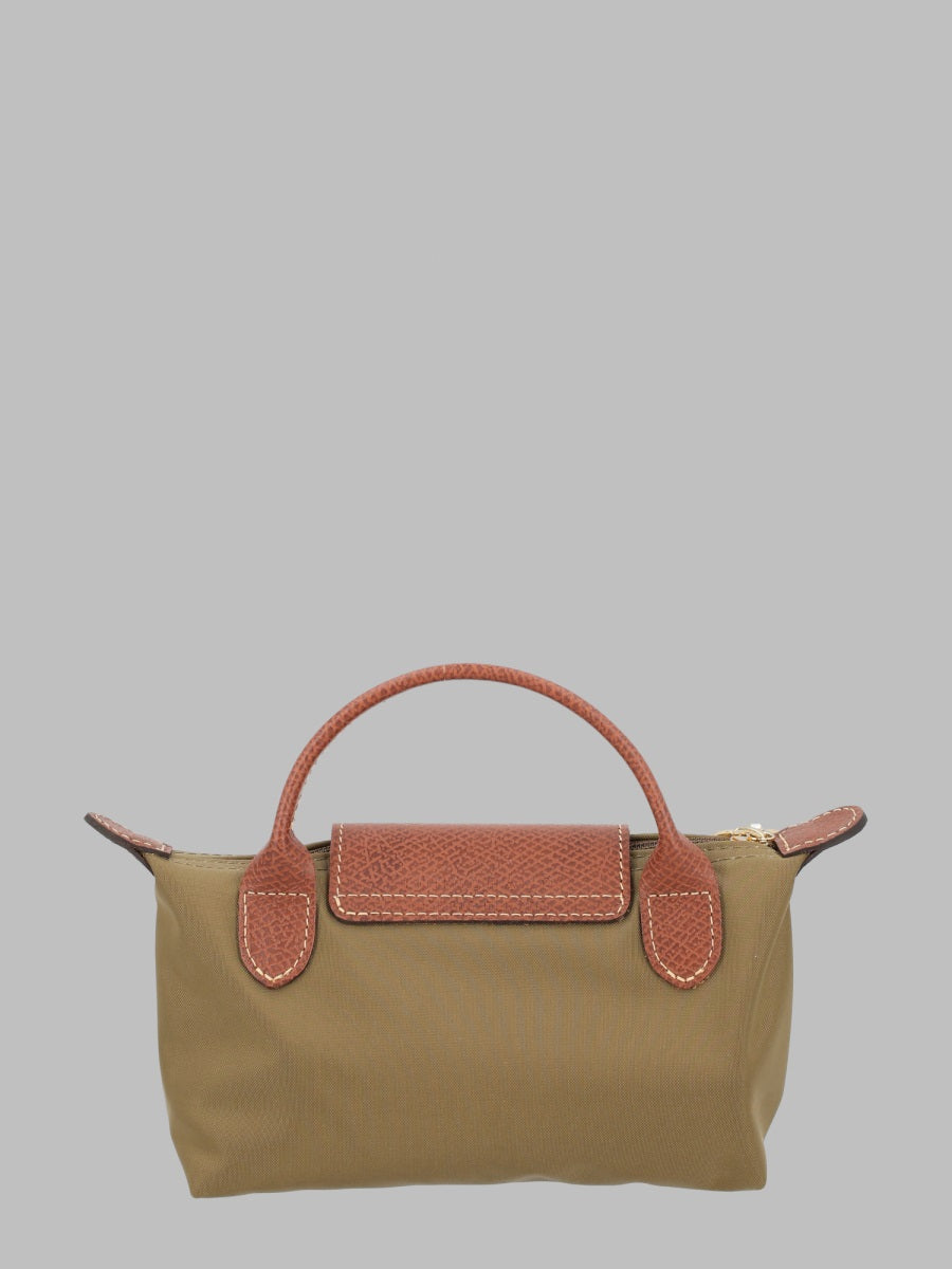 Longchamp Le Pliage Pouch — Green, view 2