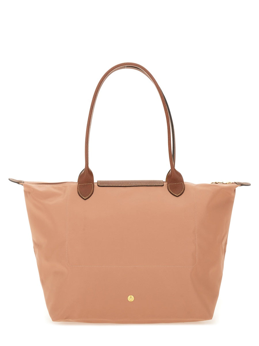 Longchamp Le Pliage Large Shoulder Bag — Pink, view 2