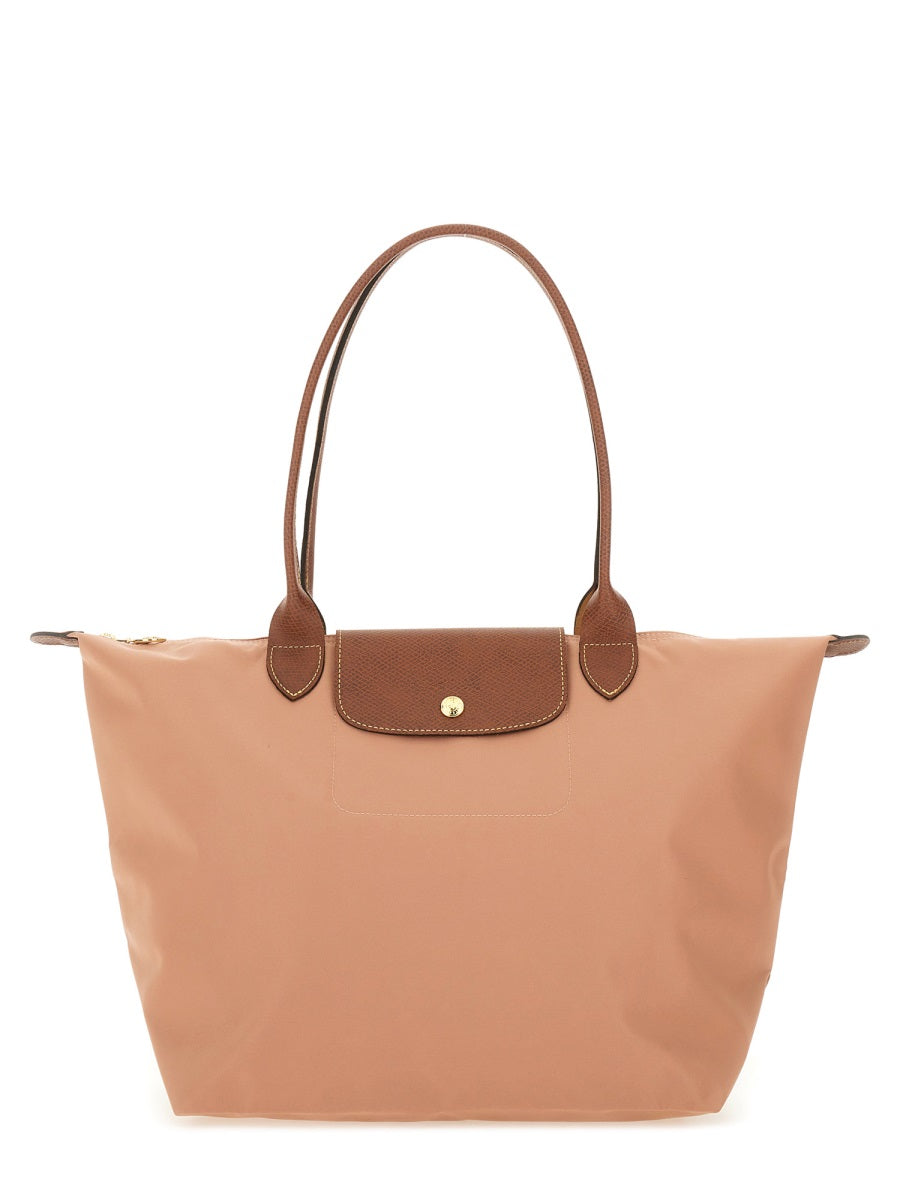 Longchamp Le Pliage Large Shoulder Bag — Pink, view 3