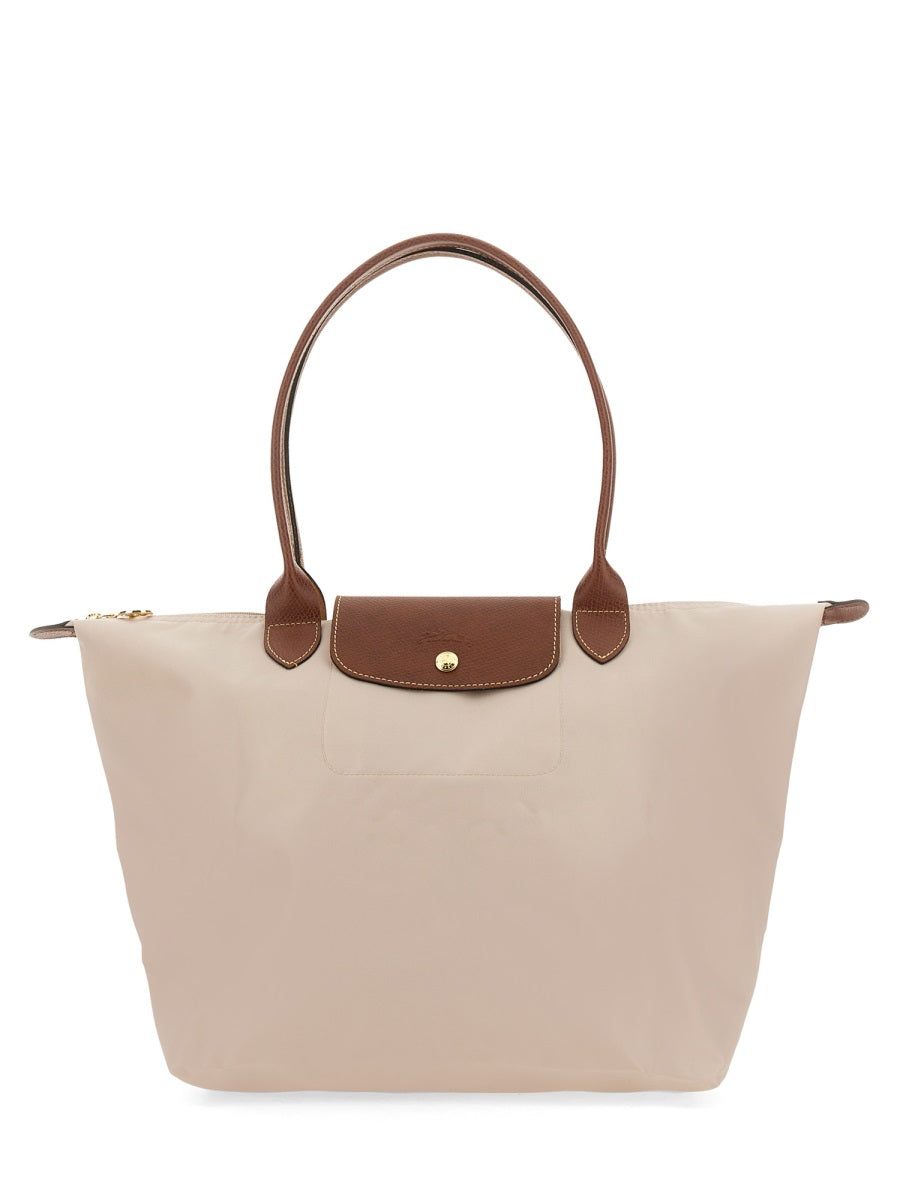 Longchamp Le Pliage Shoulder Bag — White, view 2