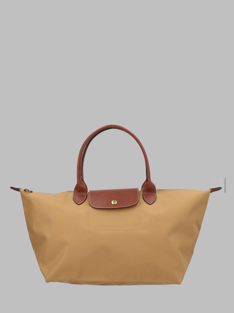 Longchamp Le Pliage One Top Handle Bag — Beige by Longchamp