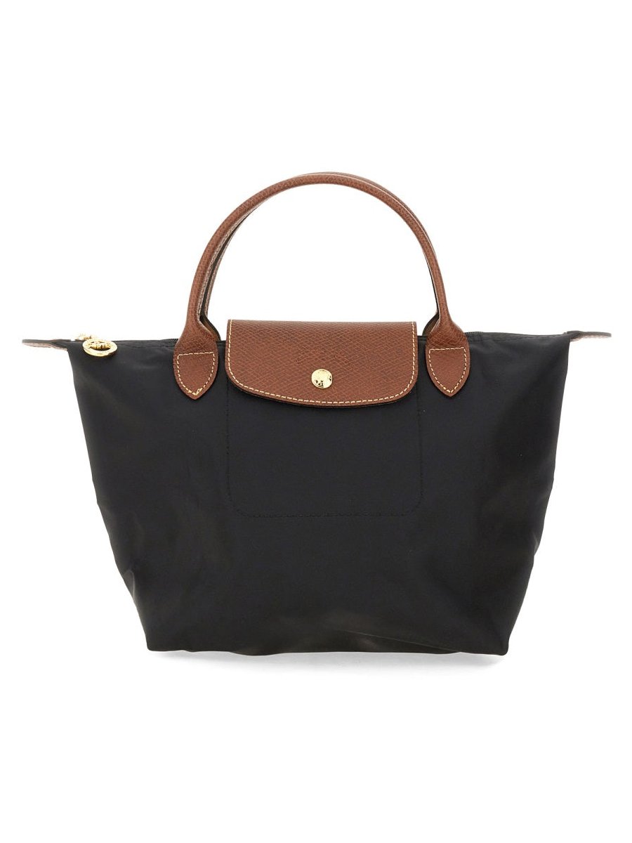 Longchamp Top Handle Bag — Black, view 3