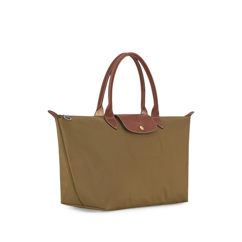 Longchamp Le Pliage Tote Bag — Brown, view 3