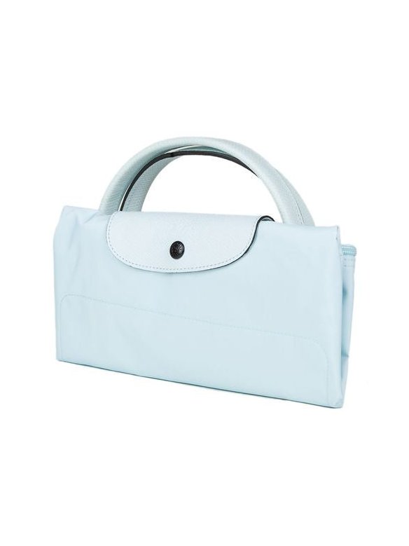 Longchamp Polyamide Canvas Travel Bag — Blue, view 3