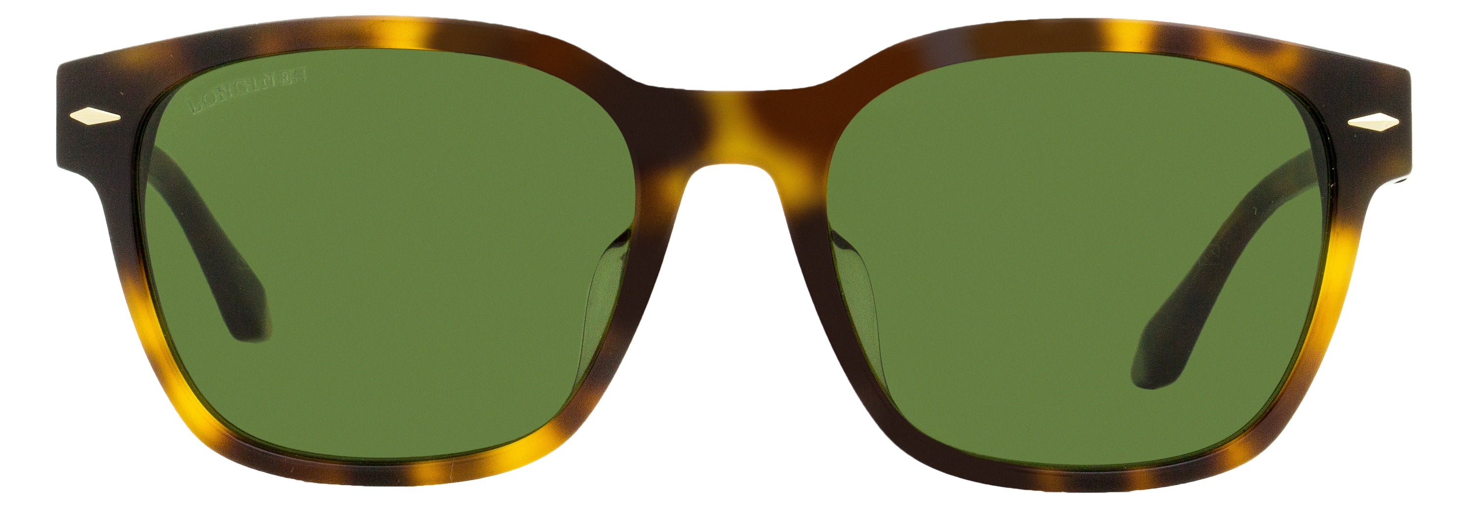 Longines LG0015H Rectangular Acetate Sunglasses — Brown by Longines