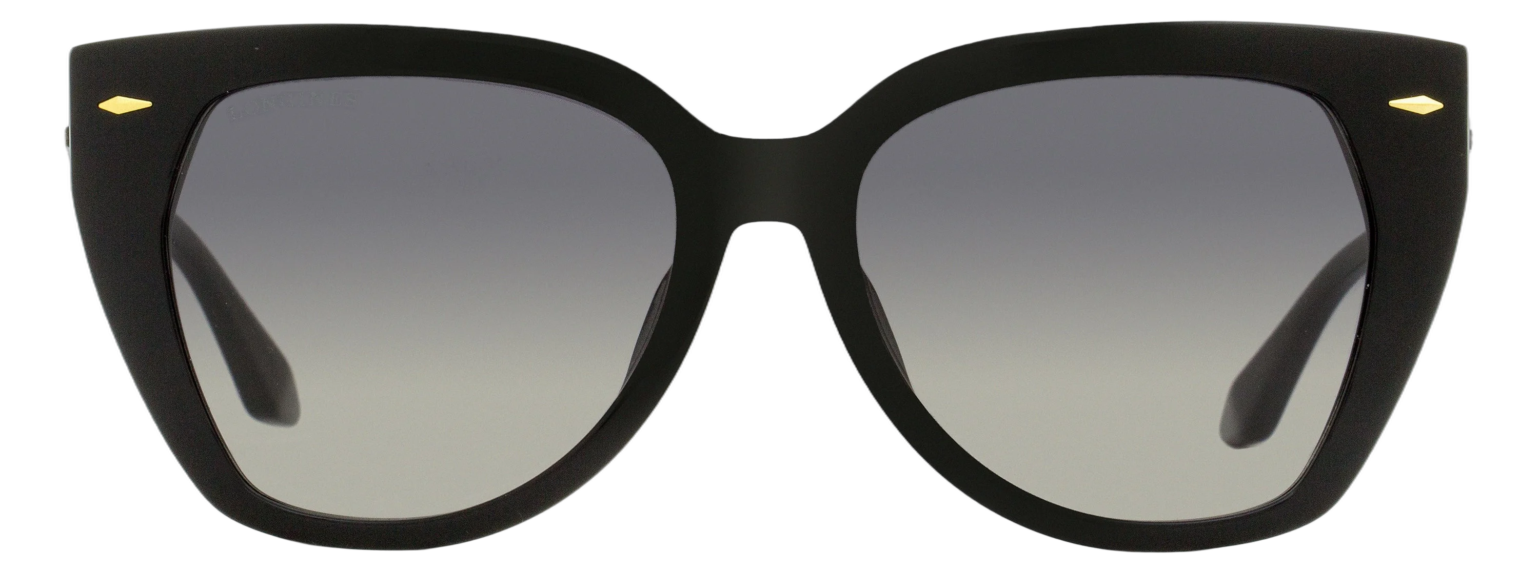 Longines LG0016H Butterfly Cat-Eye Sunglasses — Black by Longines