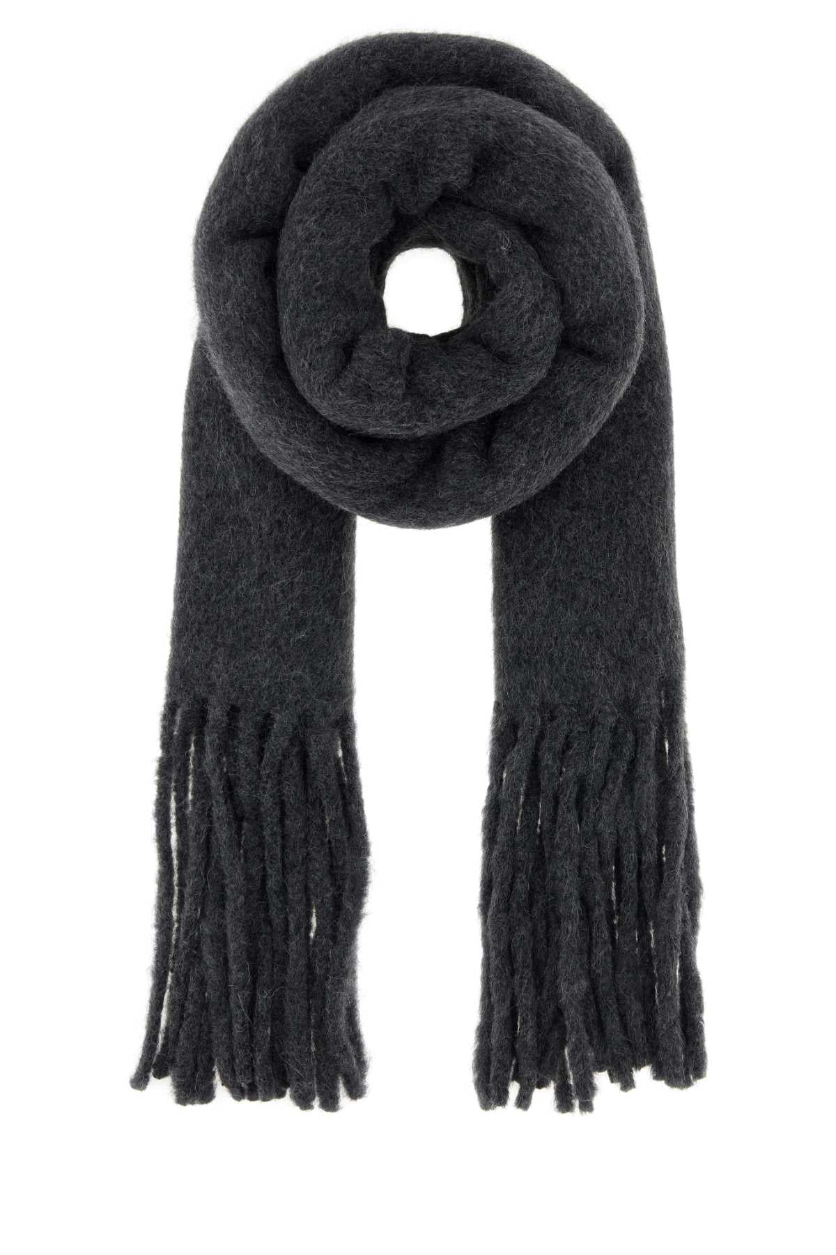 Loulou De Saison Santo Scarf — Gray by Loulou De Saison