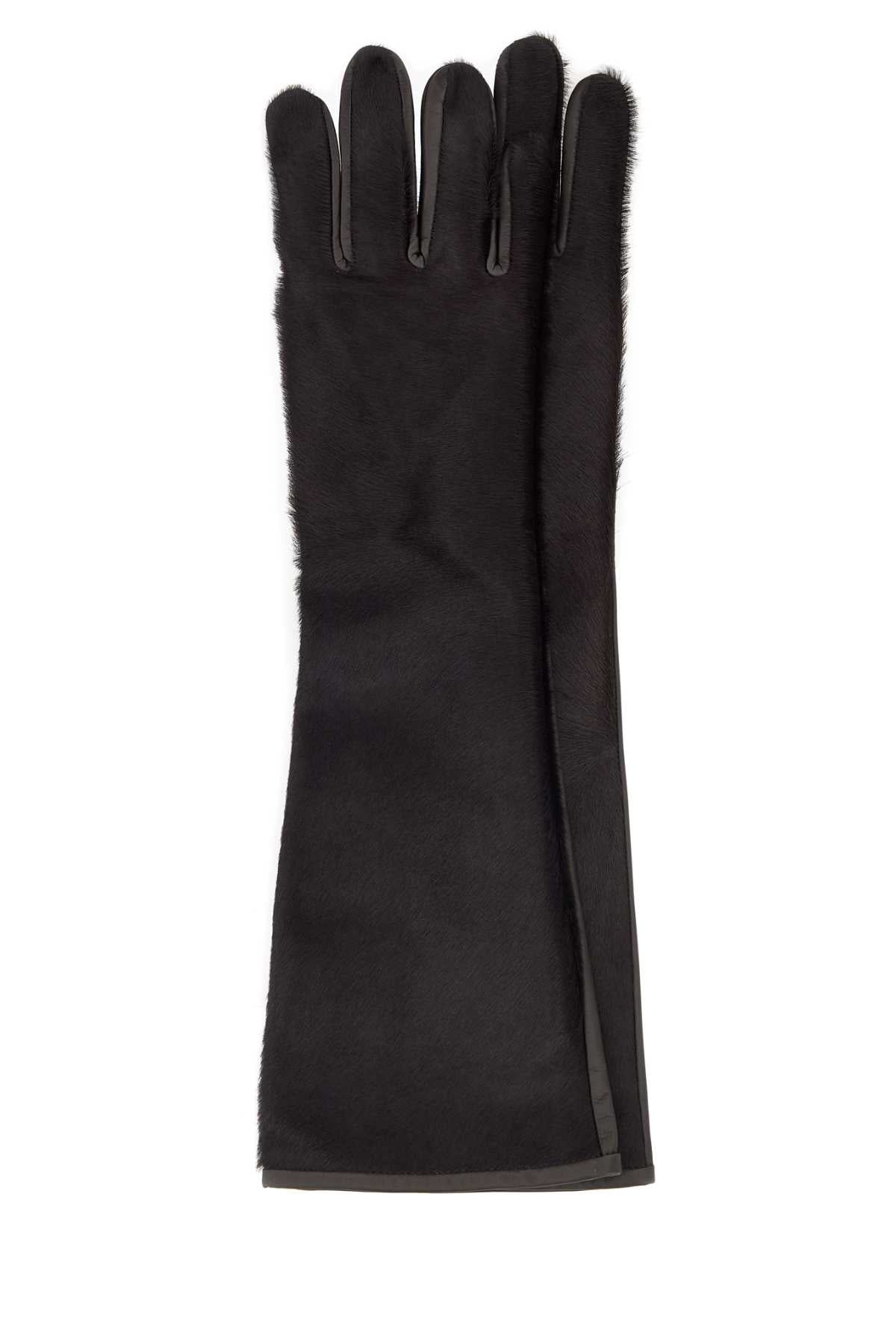 Loulou De Saison Edna Gloves — Brown by Loulou De Saison