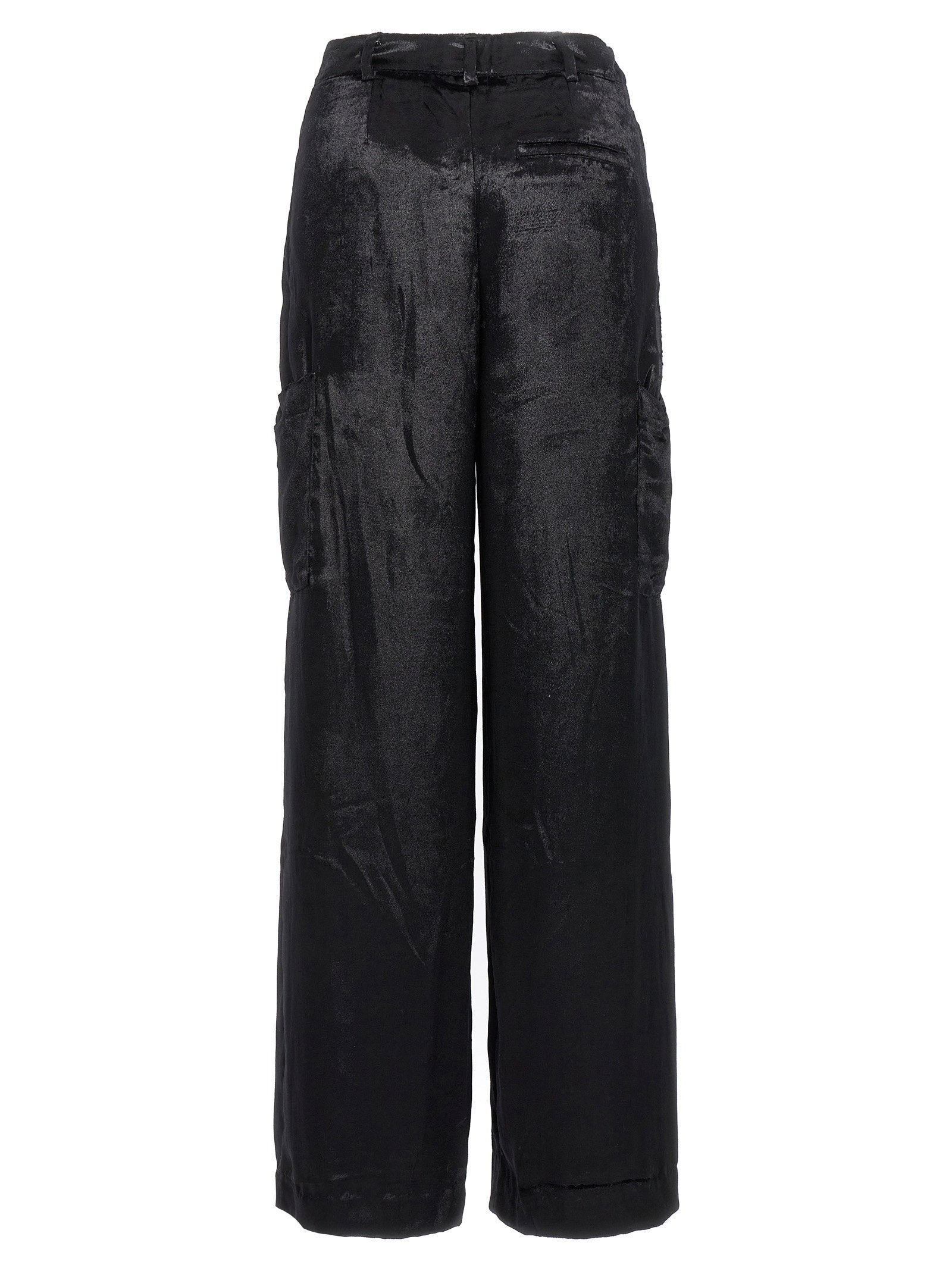 Loulou De Saison Luli Cargo Pants — Black, view 2