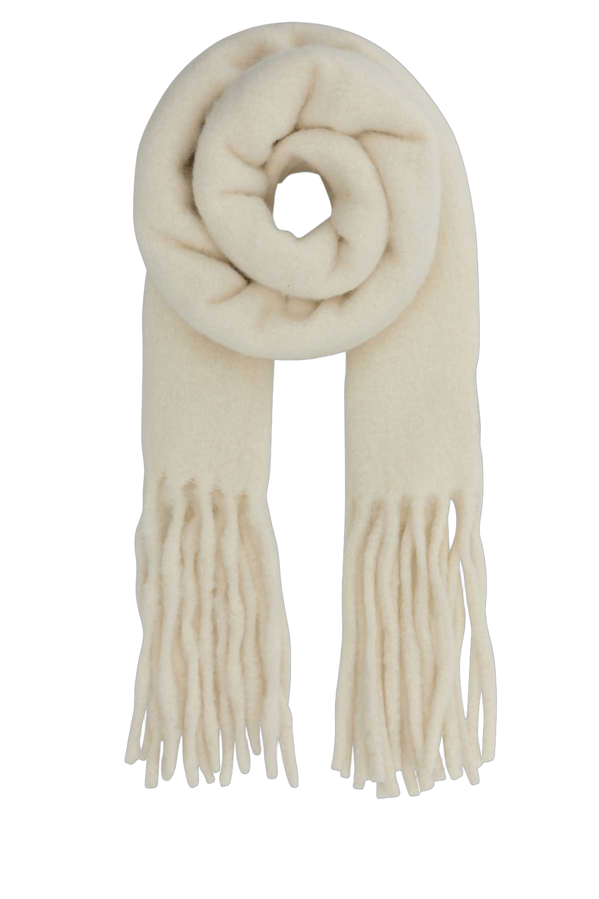 Loulou De Saison Alpaca Blend Scarf — White by Loulou De Saison