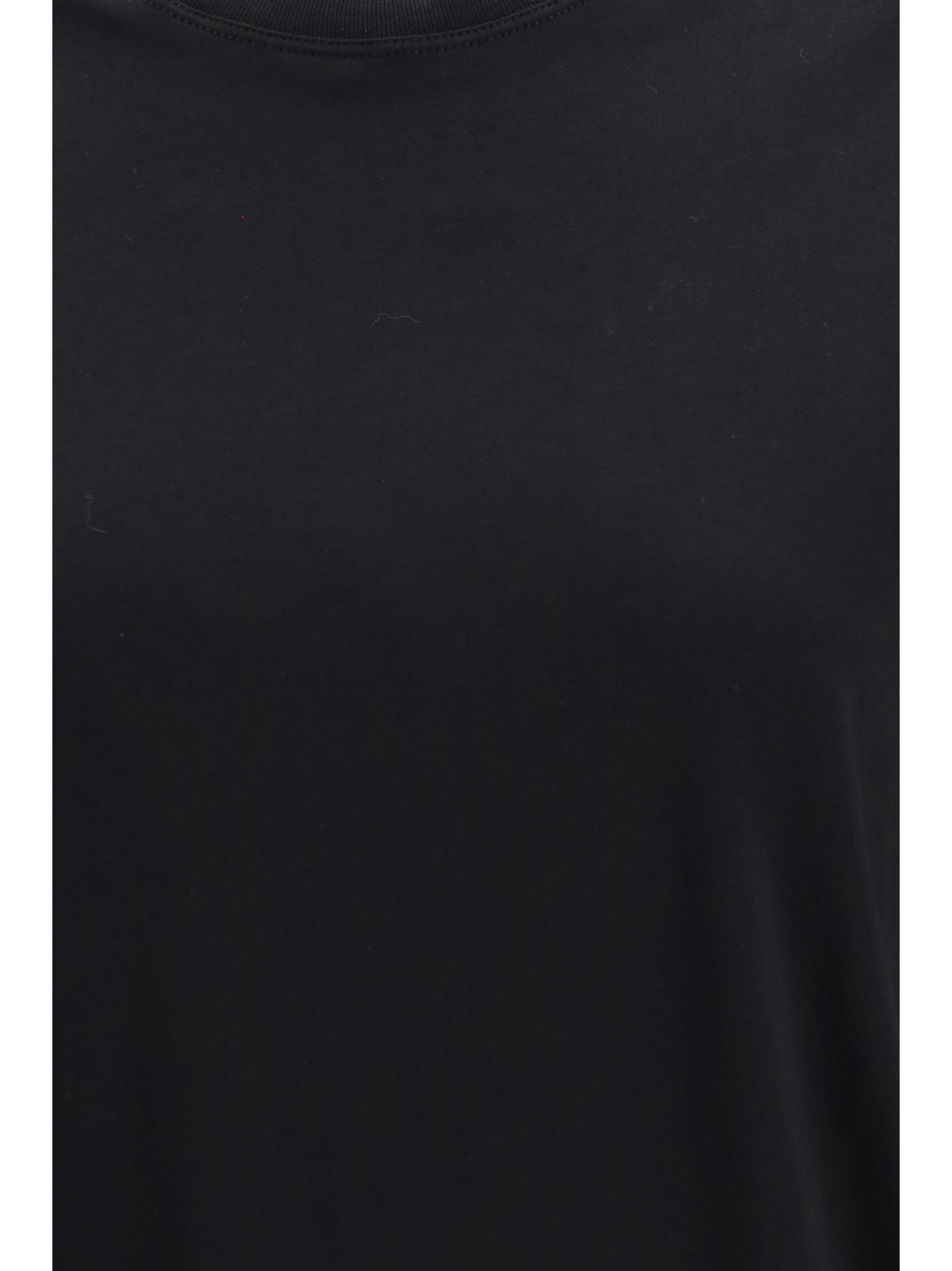 Loulou De Saison Supima Cotton T-Shirt — Black, view 3
