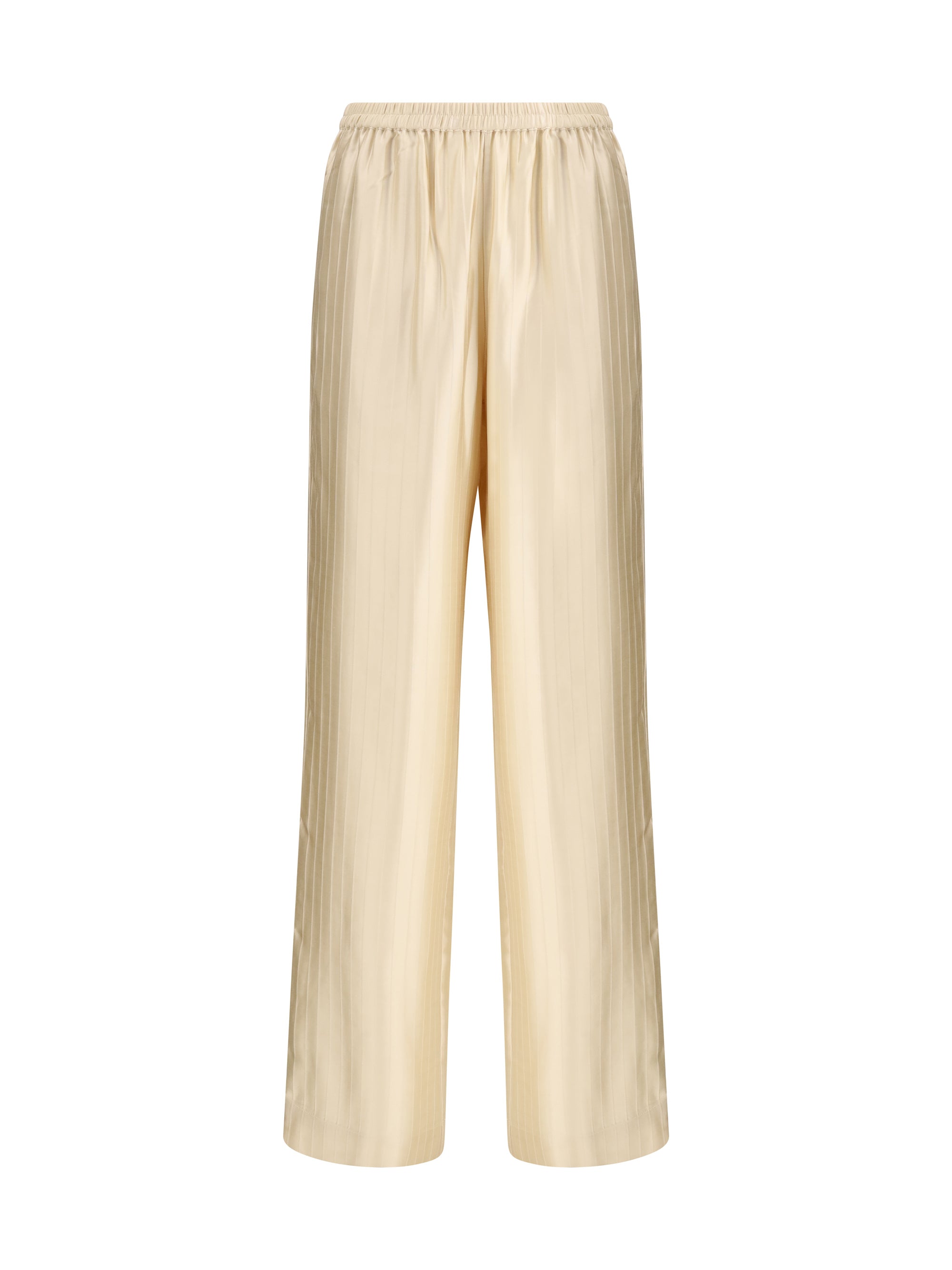 Loulou De Saison Trousers — Beige by Loulou De Saison