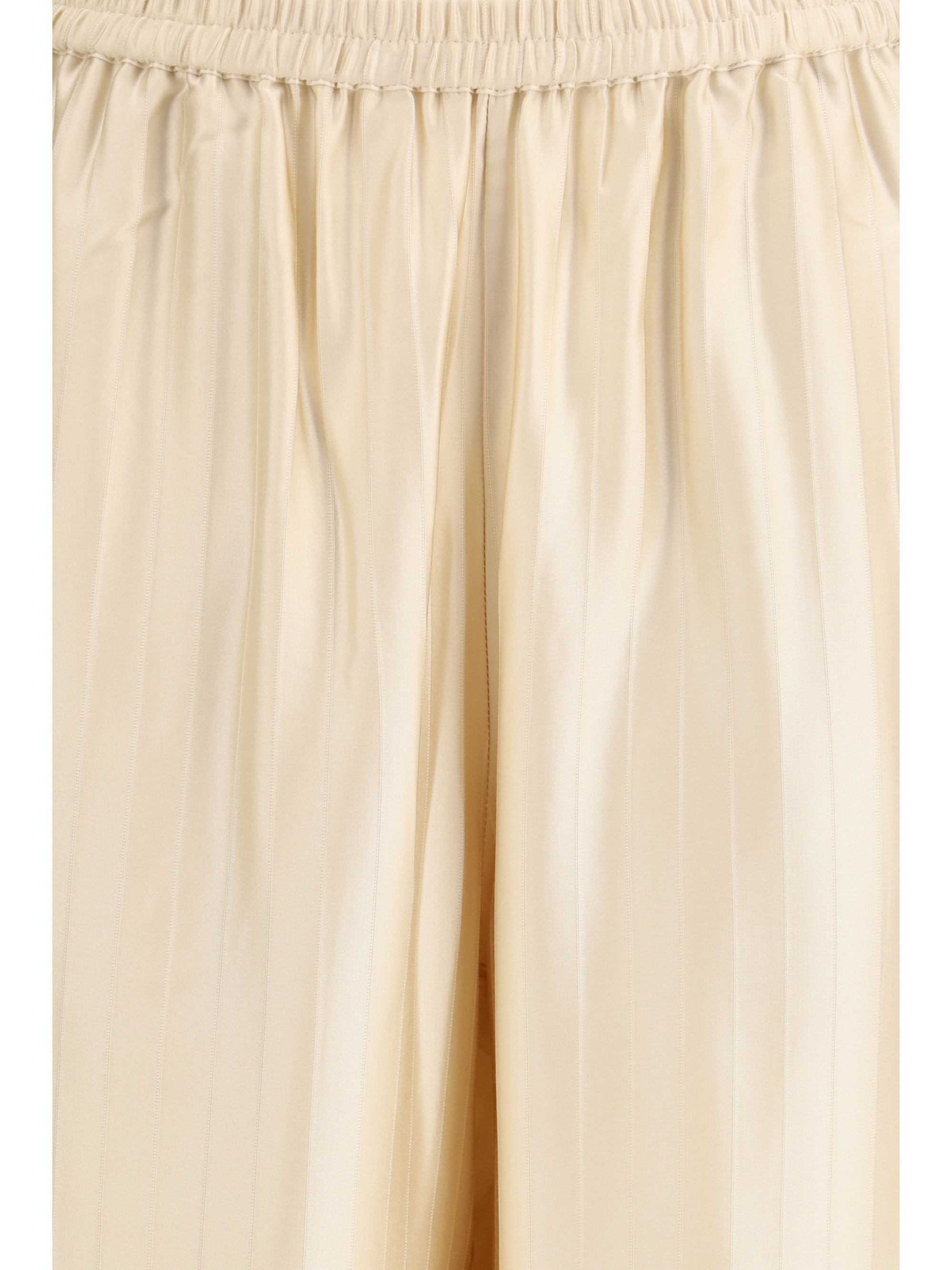 Loulou De Saison Trousers — Beige, view 3