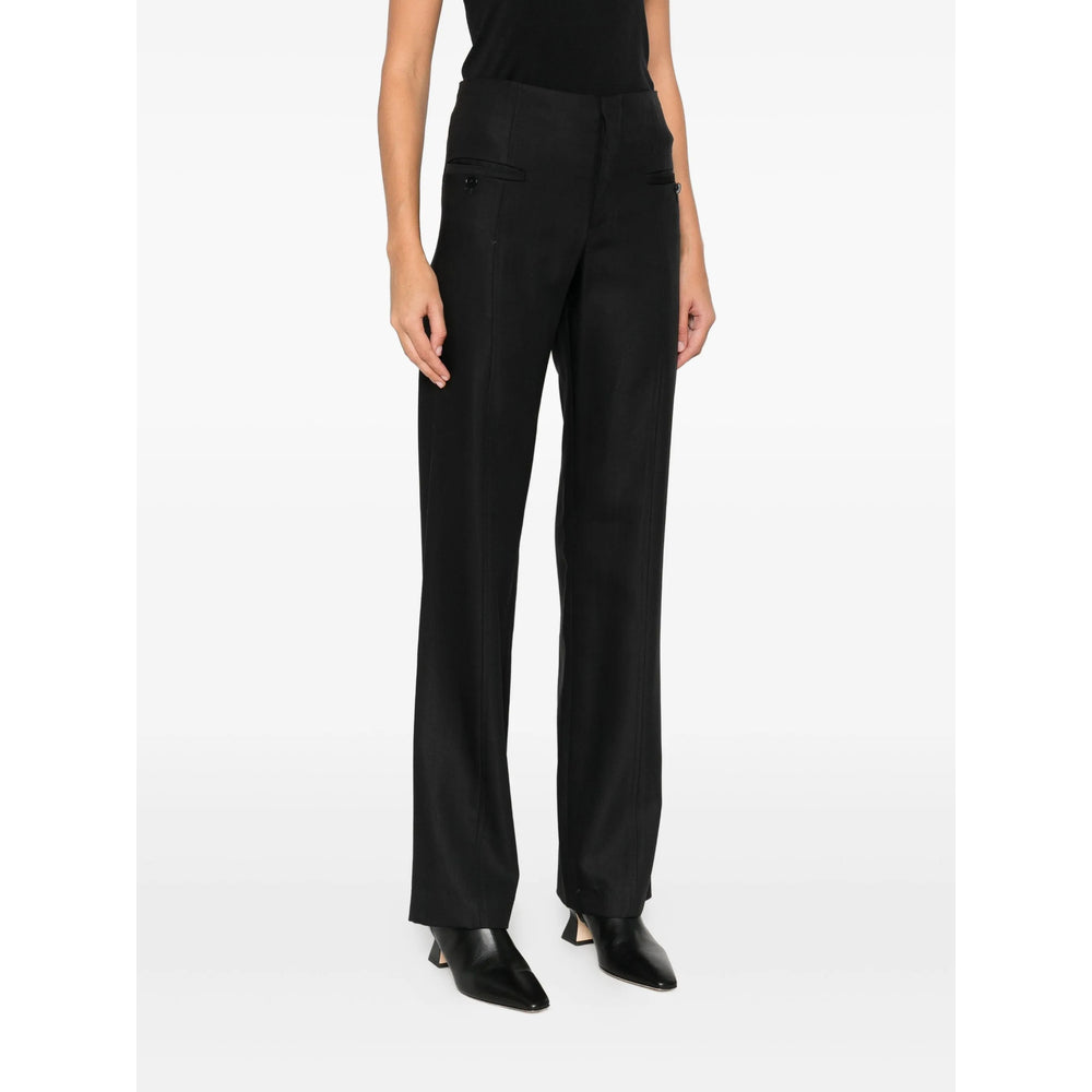Loulou De Saison Spark Trousers — Black, view 2