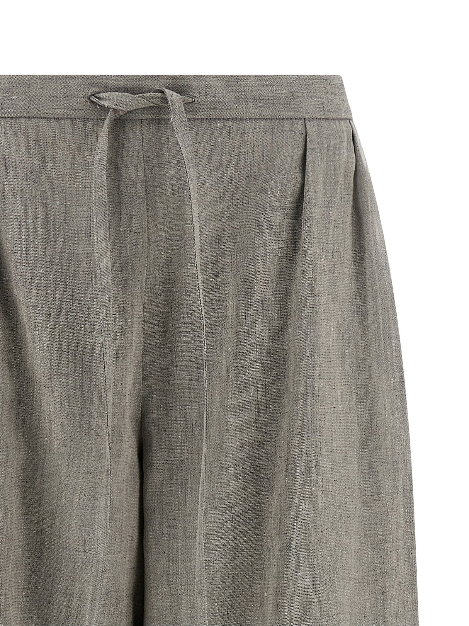 Loulou De Saison Clark Trousers — Gray, view 3