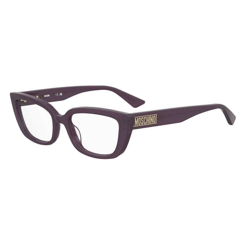 Love Moschino MO-1065582 Butterfly Plastic Frame Eyeglasses — Purple by Love Moschino
