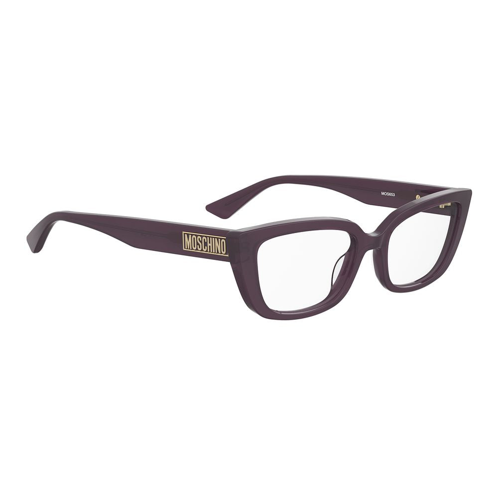 Love Moschino MO-1065582 Butterfly Plastic Frame Eyeglasses — Purple, view 2