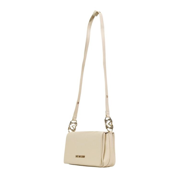 Love Moschino Polyurethane Shoulder Bag — Beige, view 2