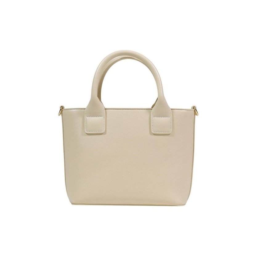Love Moschino Embossed Logo Tote Bag — Beige, view 3