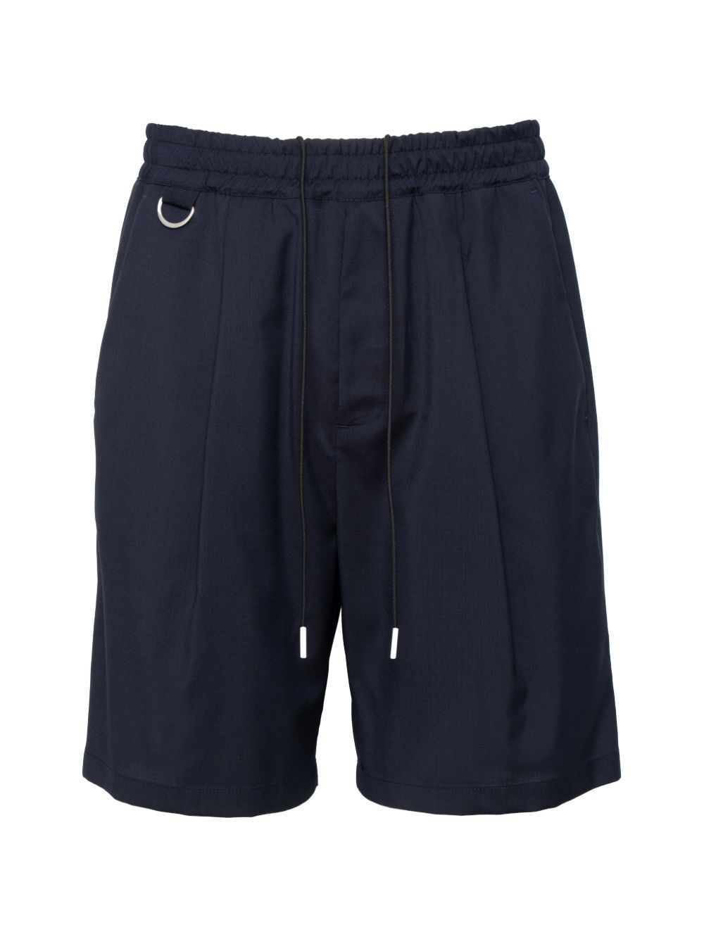 Low Brand Virgin Wool Bermuda Shorts — Navy by Low Brand