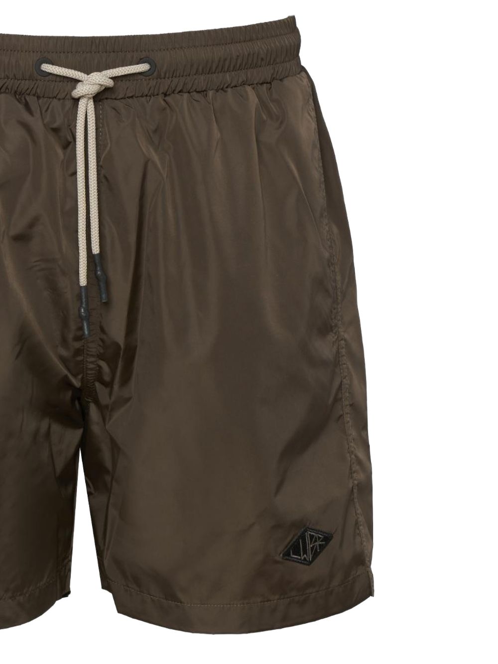 Low Brand Polyamide Swim Bermudas — Green, view 3