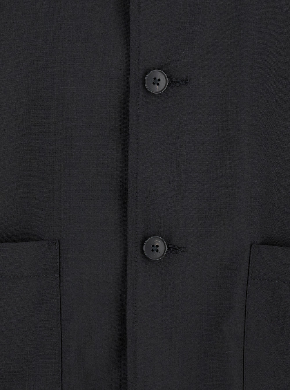 Low Brand Wool Jacket — Black, view 3