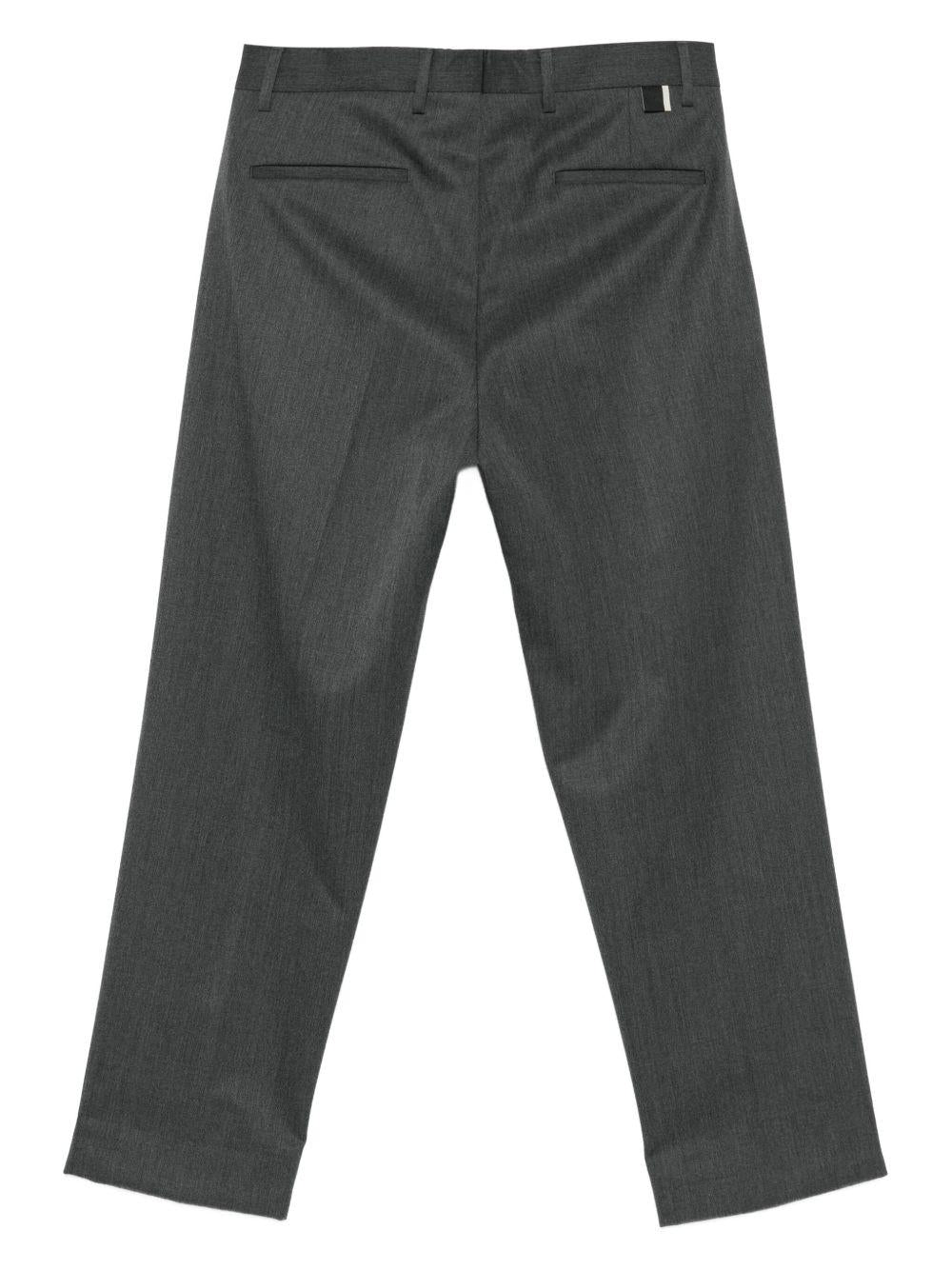 Low Brand Kim Trousers — Gray, view 2
