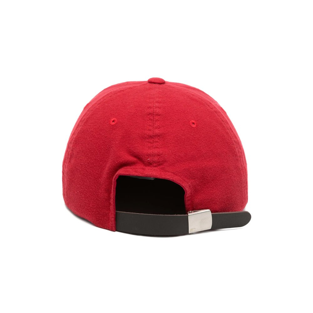 Low Classic LW267HA01 Cotton Baseball Cap — Red, view 2
