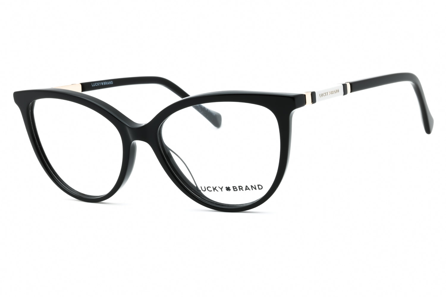Lucky Brand D226 Cat Eye Acetate Eyeglasses — Black by Lucky Brand