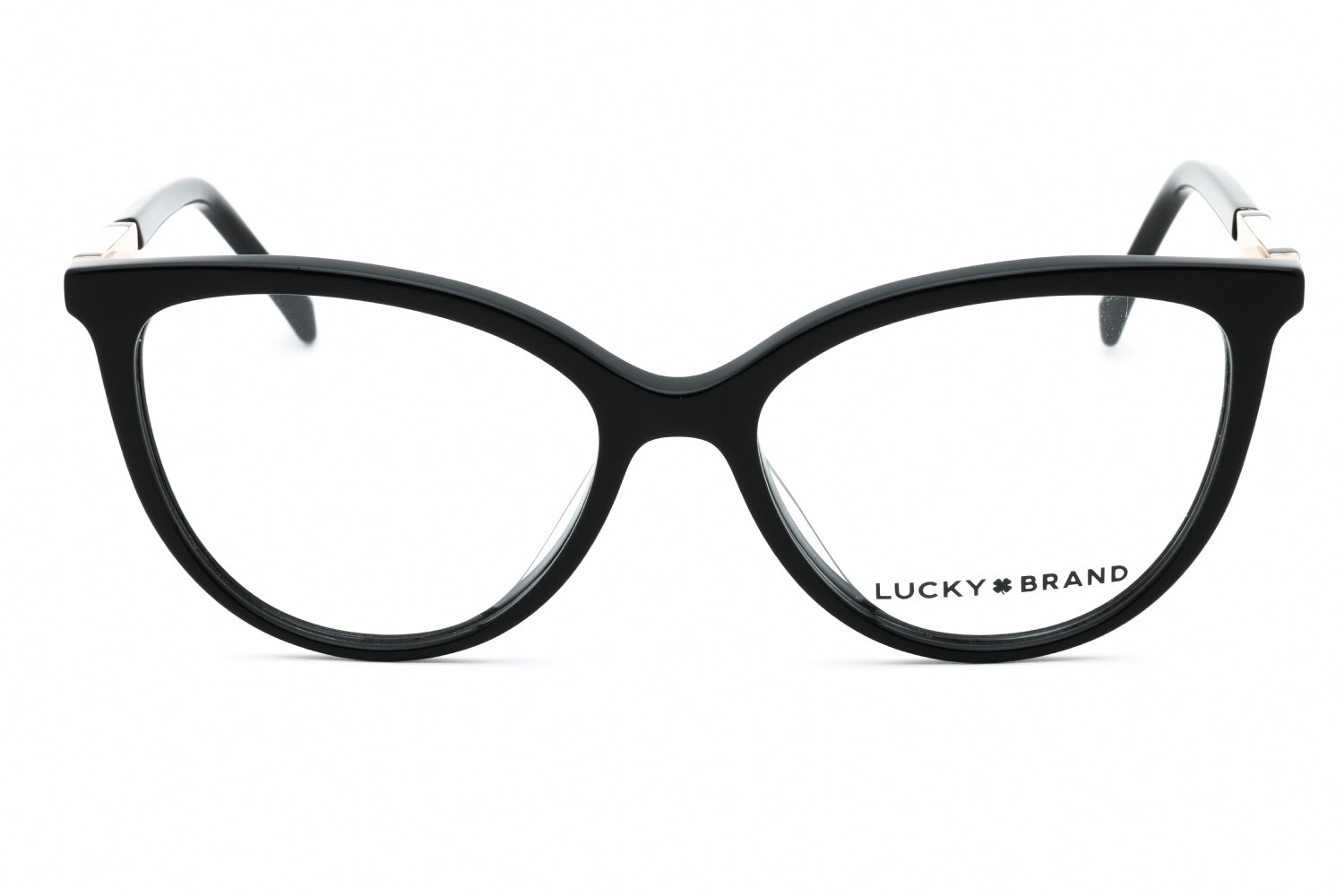 Lucky Brand D226 Cat Eye Acetate Eyeglasses — Black, view 2