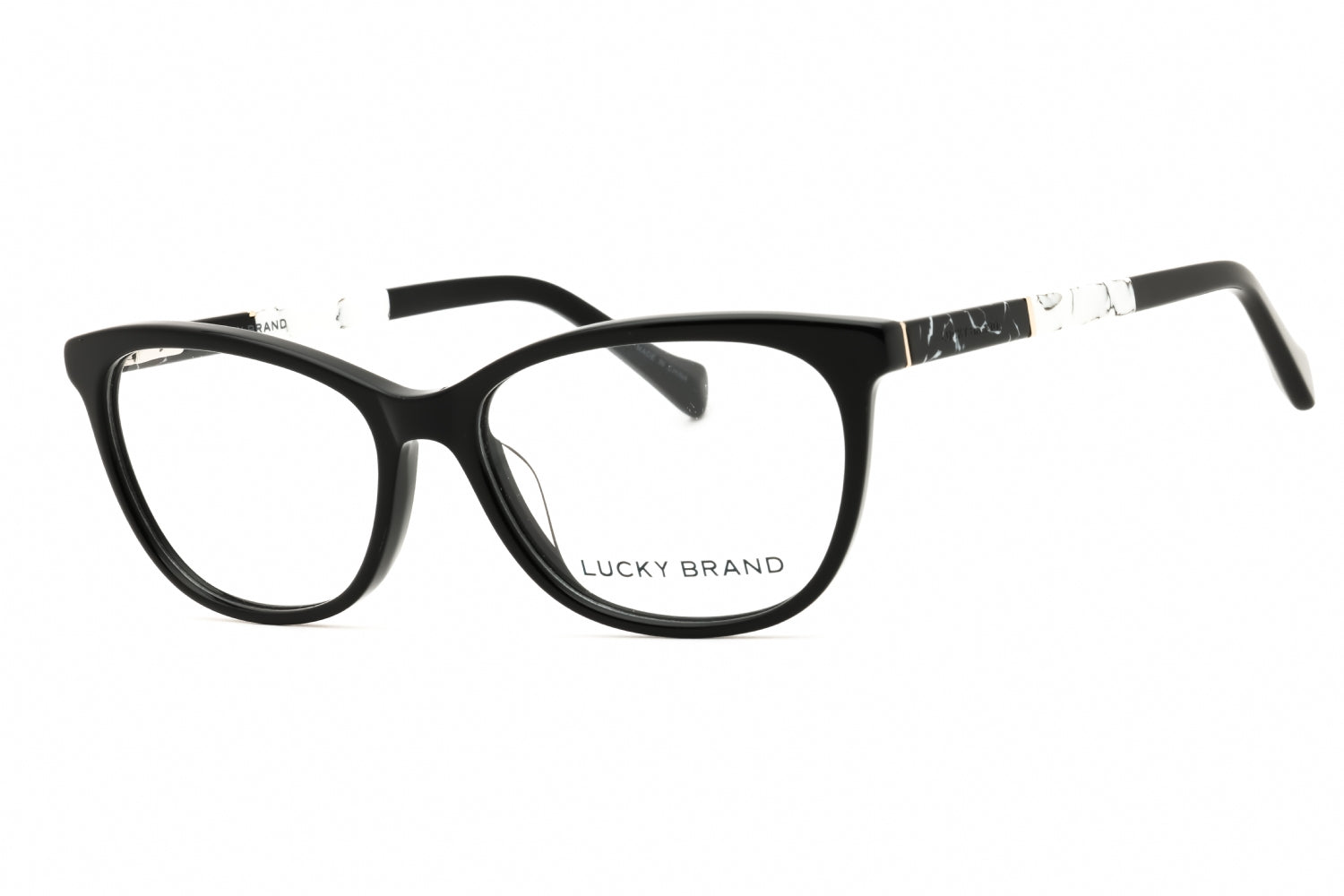 Lucky Brand VLBD244 Cat Eye Eyeglasses — Black by Lucky Brand