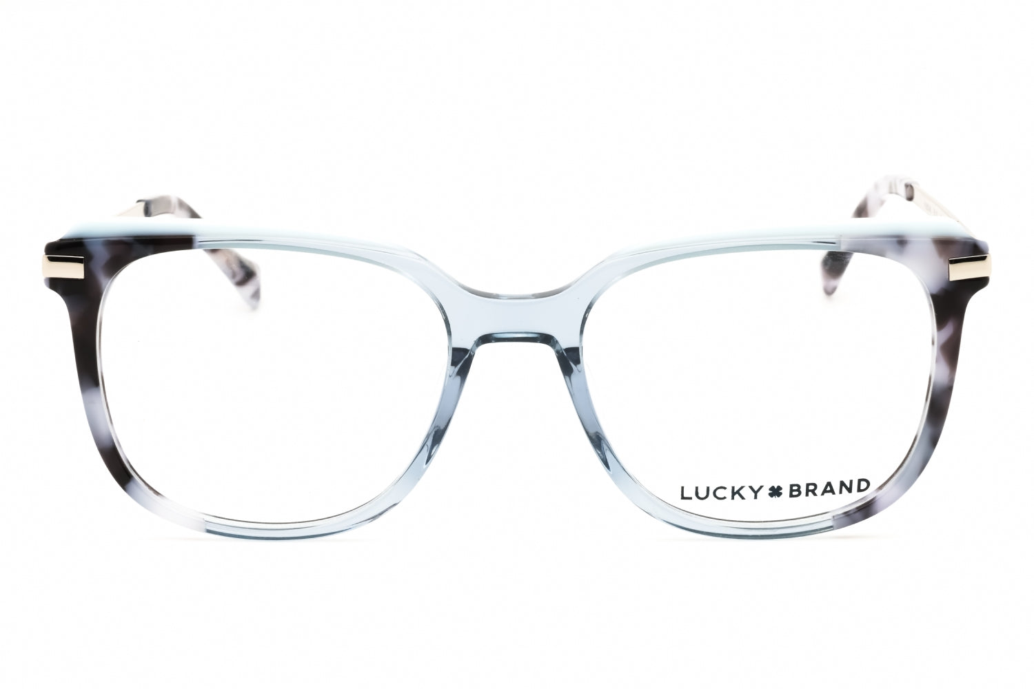 Lucky Brand VLBD248 Rectangular Acetate Eyeglasses — Blue, view 2