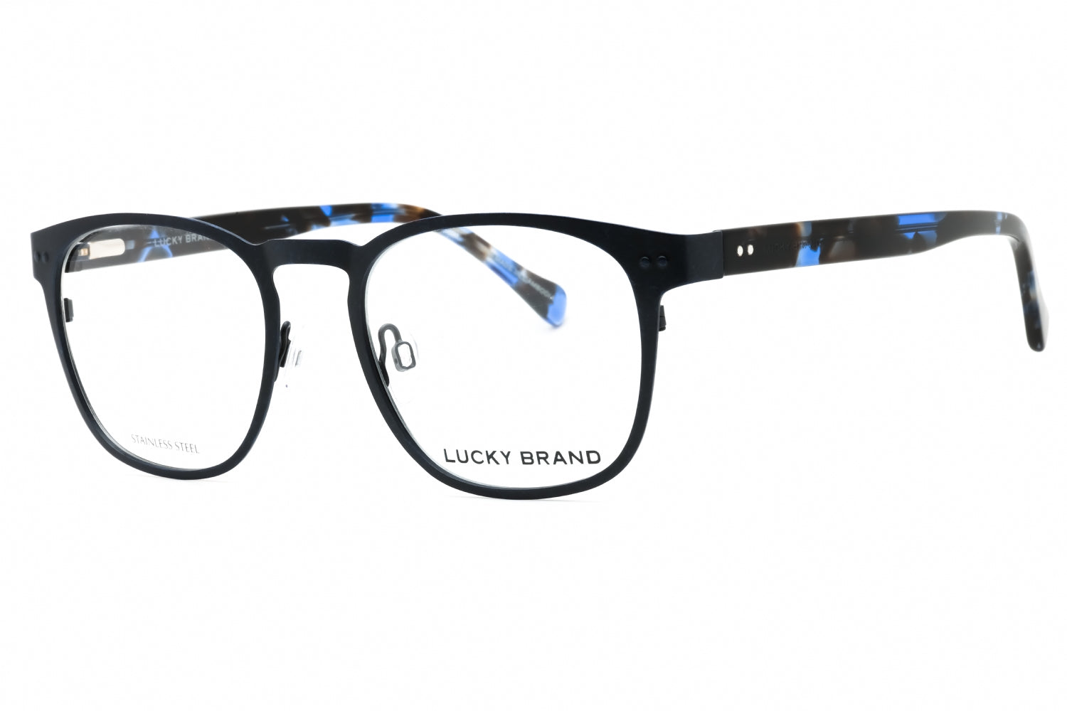 Lucky Brand VLBD319 Metal Frame Eyeglasses — Navy by Lucky Brand