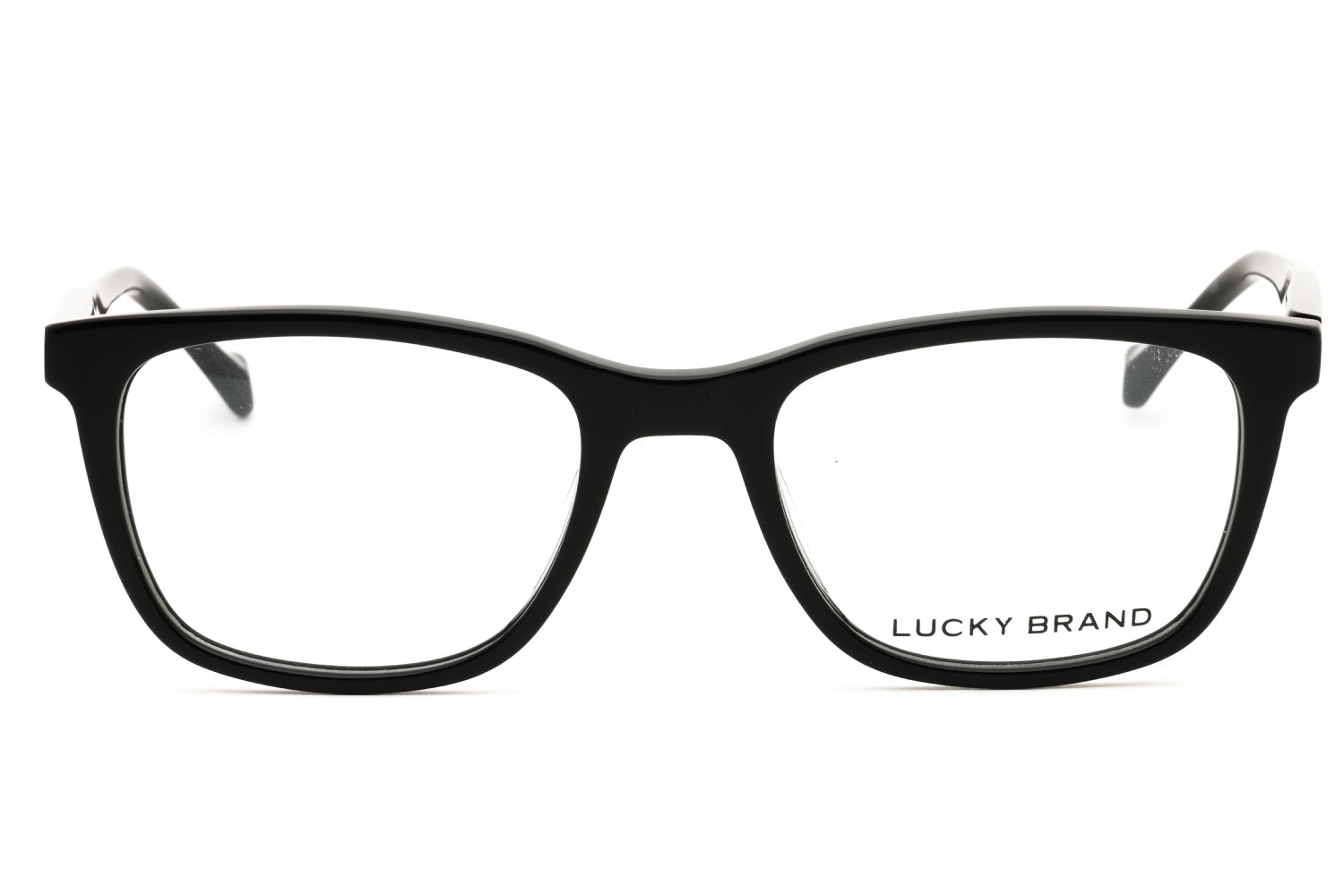 Lucky Brand VLBD425 Rectangular Acetate Eyeglasses — Black, view 2