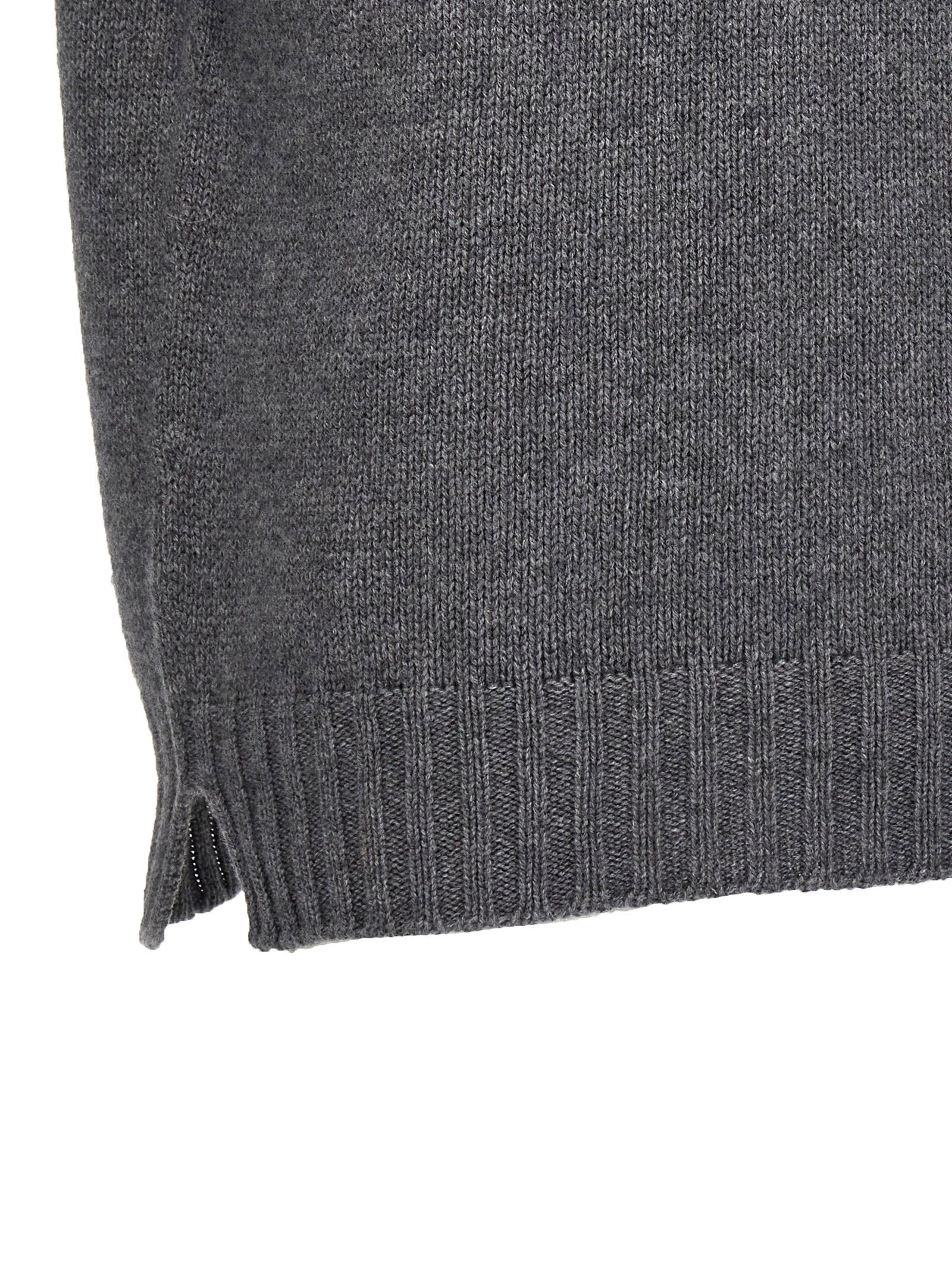 Ma'ry'ya Wool Blend Hoodie — Gray, view 4