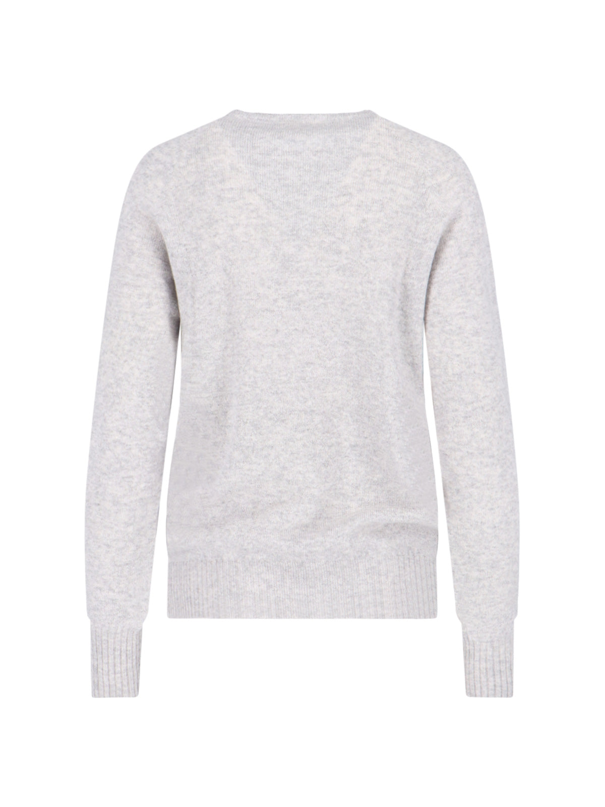 Ma'Ry'Ya Cashmere Crewneck Sweater — Gray, view 2