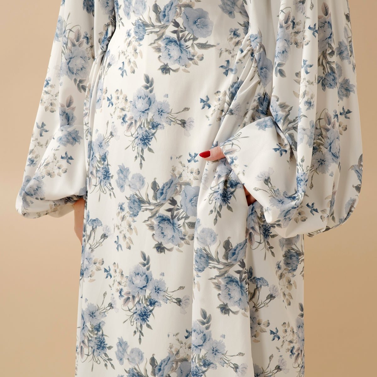 Printed Reversible Abaya (MA082), view 2