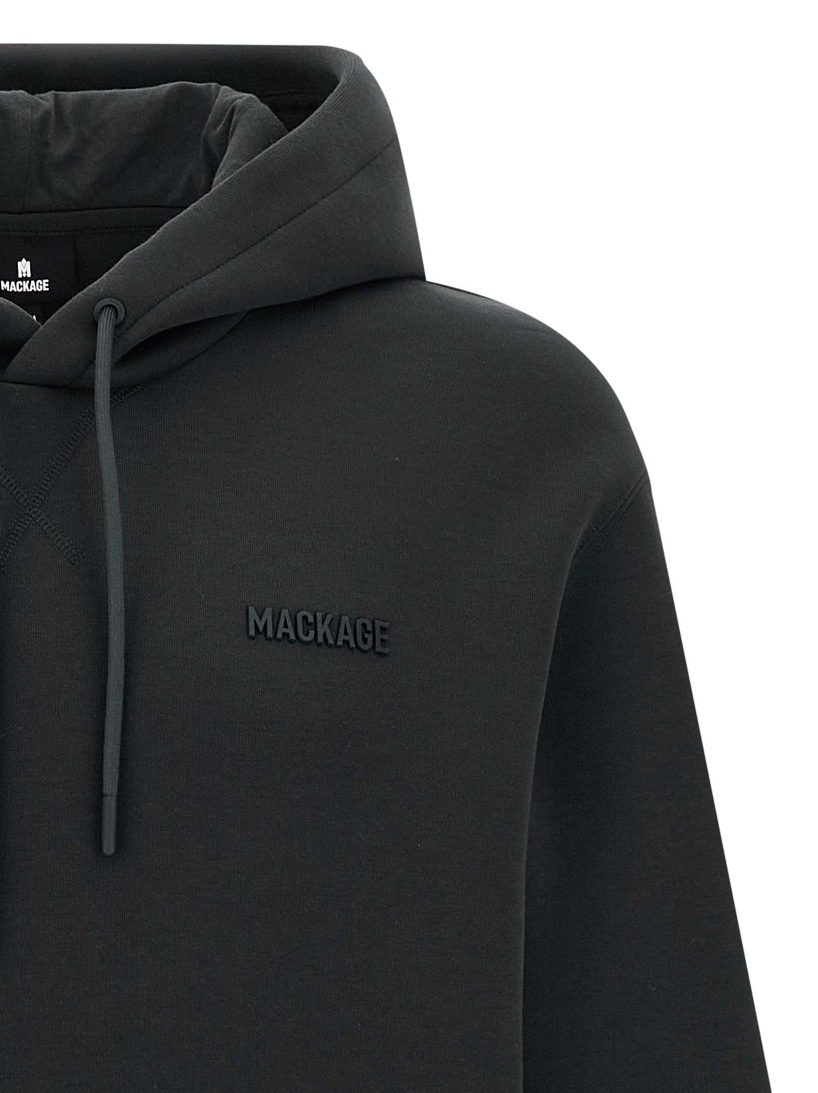 Mackage Hoodie — Black, view 3