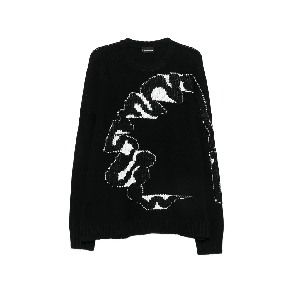 Madfrenzy Cortex Sweater — Black by Madfrenzy