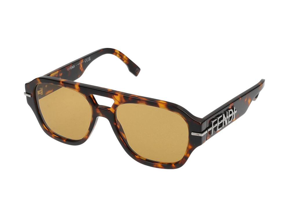 Maison Fendi FE40130I Tortoiseshell Acetate Sunglasses — Tortoiseshell by Maison Fendi