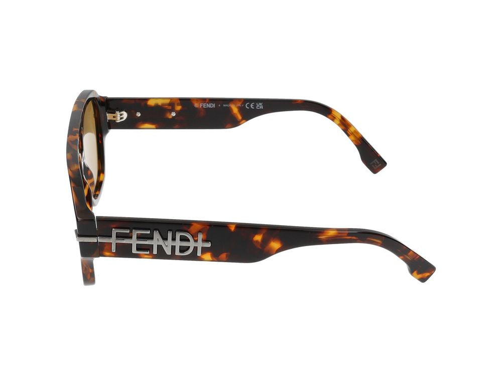 Maison Fendi FE40130I Tortoiseshell Acetate Sunglasses — Tortoiseshell, view 2