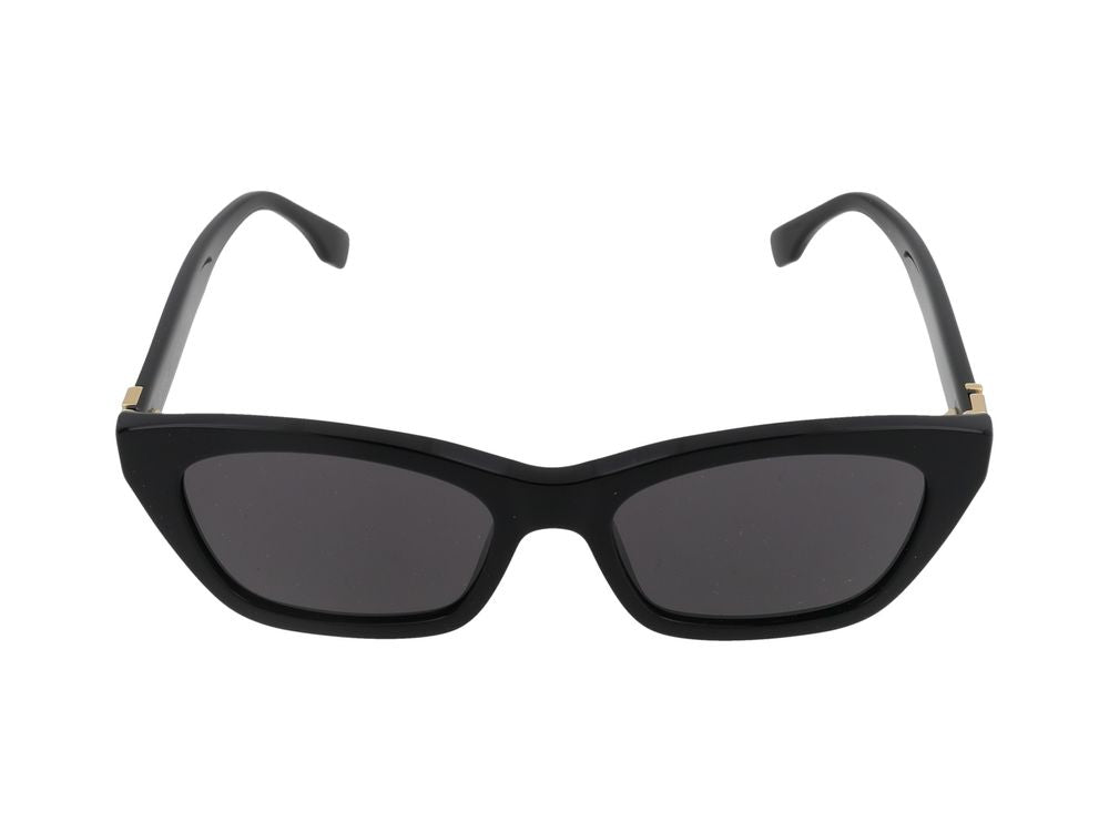 Maison Fendi FE40205I Cat-Eye Black Sunglasses — Black by Maison Fendi