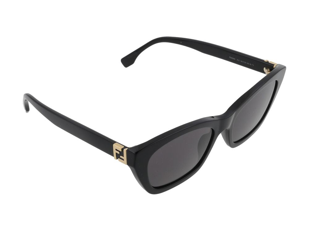 Maison Fendi FE40205I Cat-Eye Black Sunglasses — Black, view 4