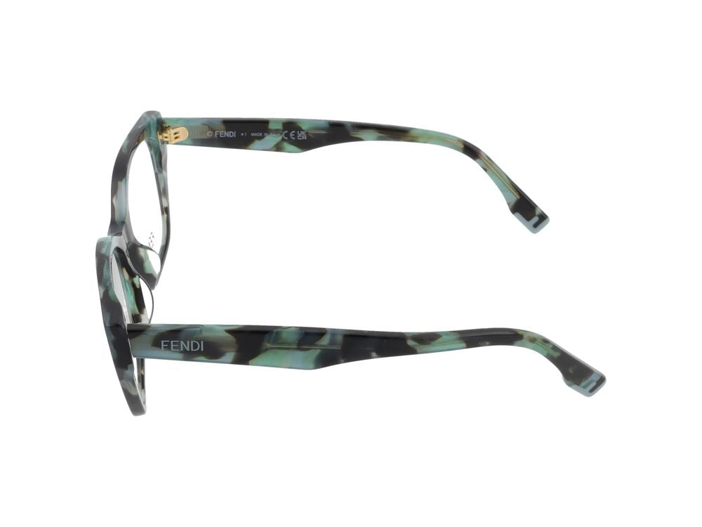 Maison Fendi FE50001I Eyeglasses — Green, view 3