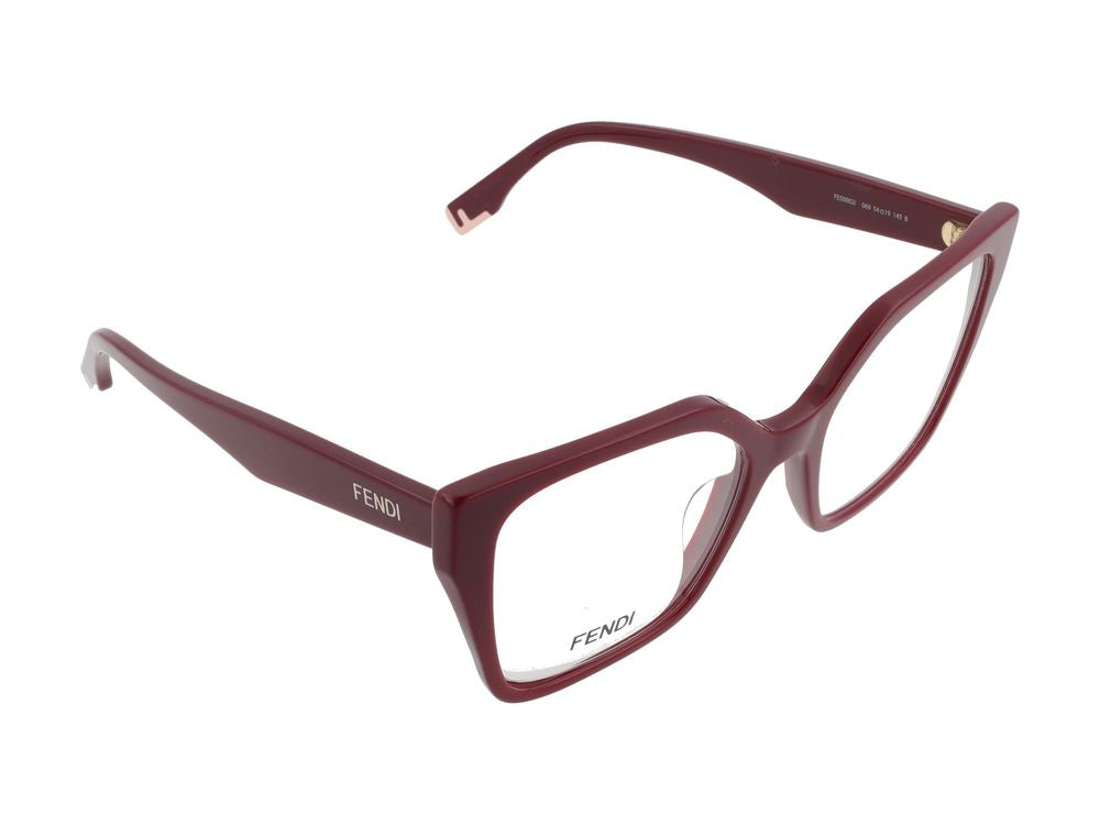 Maison Fendi FE50002I Eyeglasses — Burgundy, view 4
