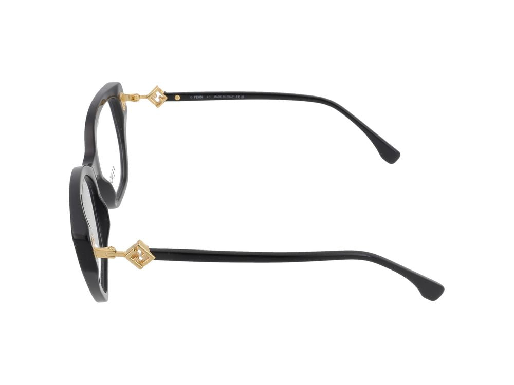 Maison Fendi FE50100I Eyeglasses — Black, view 3